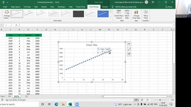 Forecasting Traning 2 ( linear regression) смотреть онлайн