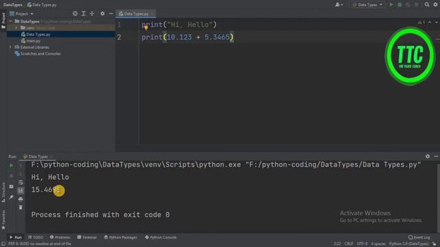 #PYTHON SERIES PART-3 IN TAMIL ||| TTC (DATA TYPES) смотреть онлайн