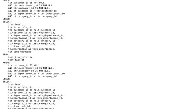 Databases: Ignore previous rows in the UNION based on key смотреть онлайн