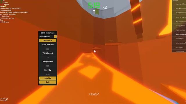 ROBLOX Tower of Hell Gui GOD MODE (WORKING)! смотреть онлайн