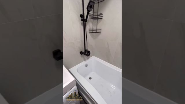 ВИДЕО-ОТЗЫВ, часть 2 Решение для ванной: встроенный в натяжной потолок карниз. ЖК Приморский кварта смотреть онлайн