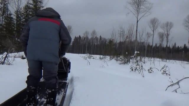 Озеро Лохотское | Катаемся на мотособаке