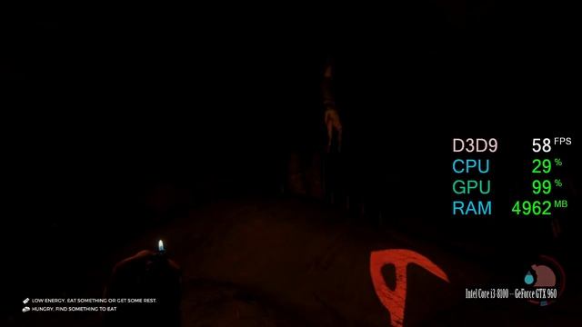 $110 GeForce GTX 960 -- Intel Core i3-8100 -- The Forest FPS Test смотреть онлайн