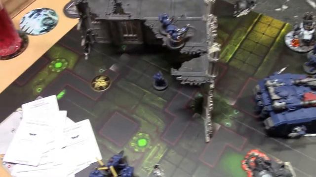 Crimson Fists vs Astra Militarum 9th Edition 40k смотреть онлайн