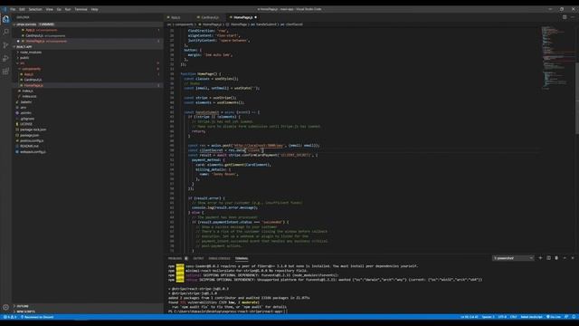 Set up Stripe Payment with React and Express смотреть онлайн