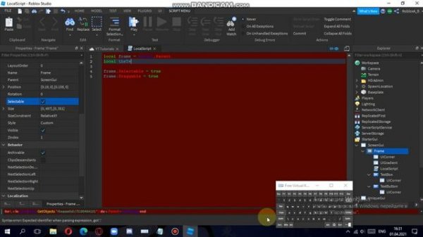 require script tutorial | roblox studio