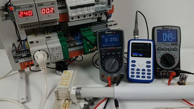 Statecznik, dławik elektromagnetyczny 230V 50Hz, test, eksperyment смотреть онлайн