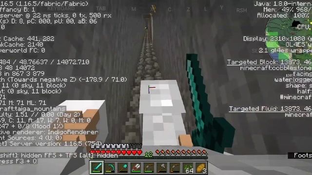 Minecraft 1.16.5 running on Android with 47 mods (Snapdragon 860, PojavLauncher) смотреть онлайн