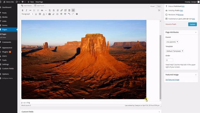 WordPress - Resizing Photo смотреть онлайн