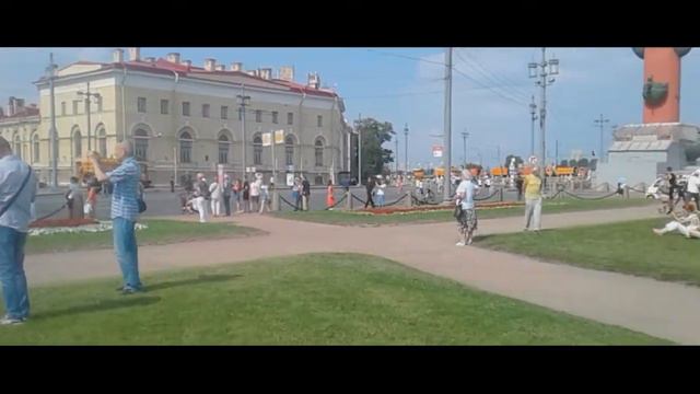 г. Санкт-Петербург. День ВМФ. 28 июля 2019 г. смотреть онлайн