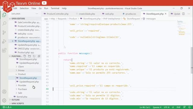 #56 GENERAR CÓDIGO DE BARRAS Y REGISTRAR CÓDIGO DE BARRAS | punto de venta en laravel смотреть онлайн