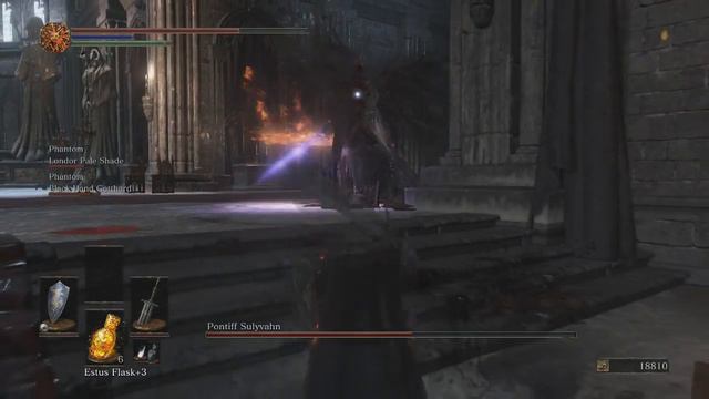 Dark Souls 3: Pontiff Sulyvahn Made Easy! Also how to cheese him смотреть онлайн