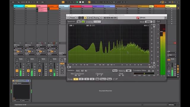 Spectrum Analysis - Voxengo Span’s Groups смотреть онлайн