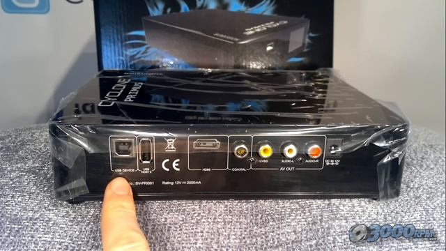 3000rpm.com Sumvision Cyclone Primus MKV Media Player Enclosure HDMI unboxing review смотреть онлайн