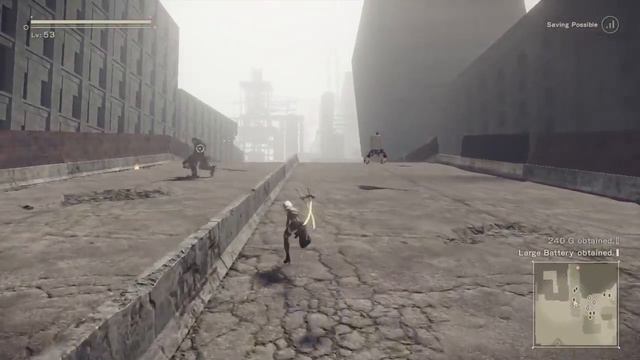 NieR Automata walkthrough part 18 no commentary смотреть онлайн