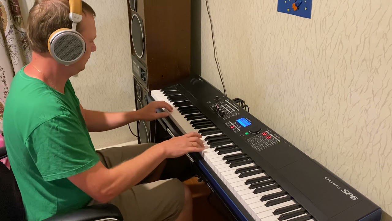 Por Una Cabeza - Carlos Gardel фортепиано танго.