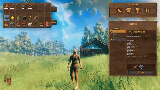 Valheim Build A Campfire | Beginners Guide | How To смотреть онлайн