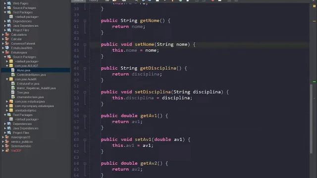 Encapsulamento em Java - Get and Set смотреть онлайн
