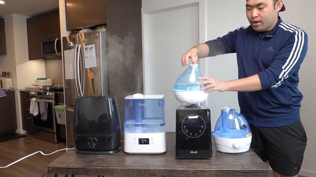 Levoit vs AquaOasis vs Pure Enrichment vs Everlasting Comfort Humidifier смотреть онлайн