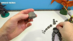 МОТРА и МЕХАГОДЗИЛЛА - Лепим из пластилина | Годзилла Видео Лепка