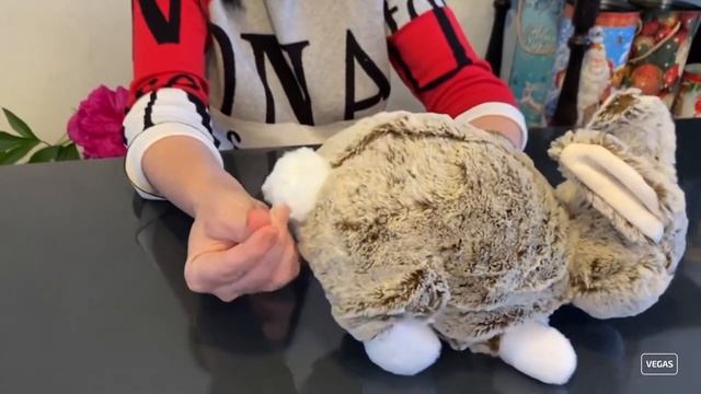 Мягкая игрушка - заяц Мартин