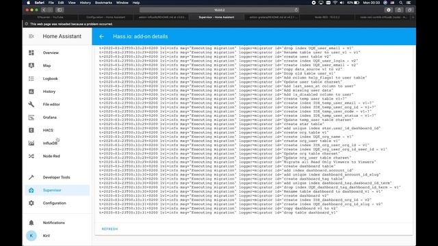Easy Home Assistant, Node-RED, InfluxDB And Grafana Integration