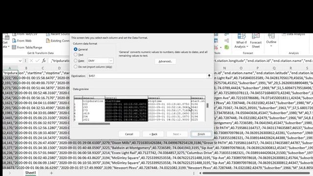 how to open csv date time column in excel properly смотреть онлайн