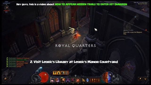 Diablo 3 | Set Dungeon | How to Access (For Beginners) смотреть онлайн
