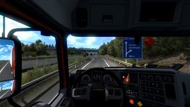Euro Truck Simulator 2 ,Mack Anthem + Interior v2. 2 by gabenz88 1.39. x смотреть онлайн