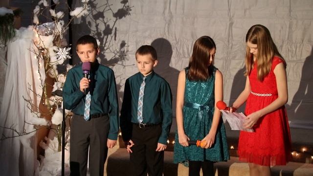 Рождественские Стихи - Декламация смотреть онлайн