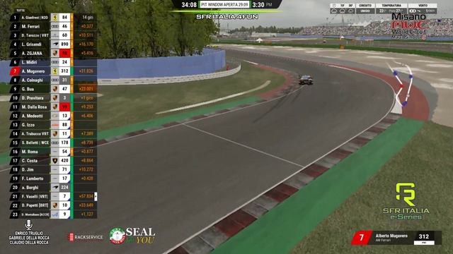 SFR ITALIA e-Series - Evento 4FUN Misano - Assetto Corsa Competizione смотреть онлайн