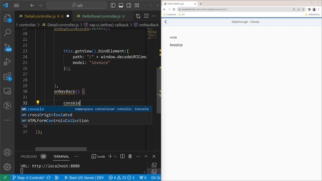 SAP UI5 Fiori - Routing Back and History #32 смотреть онлайн