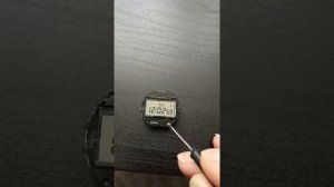 Casio F 105    замена батарейки и запуск часов