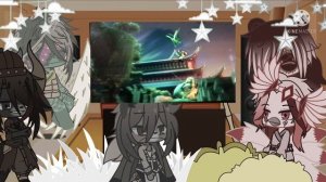 Gacha club Kung fu panda react to Kai vs The five and Master Shifu
