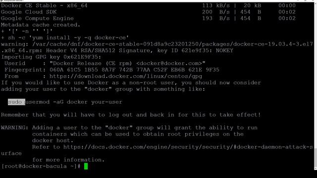 Docker no CentOS 8 + Docker-compose смотреть онлайн