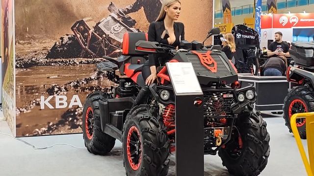 Выставка Поехали 2023. Квадроциклы, снегоходы, девушки смотреть онлайн