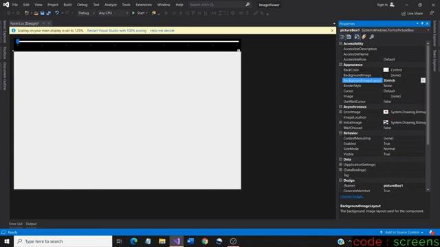 Designing an Image Viewer Using A Trackbar | C Sharp Winforms | Visual Studio 2019 | Code Screens смотреть онлайн
