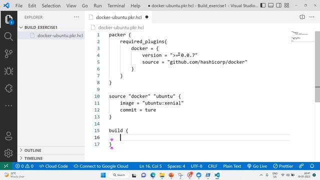 10 Packer HCL2 template building image exercise1 and 2 смотреть онлайн