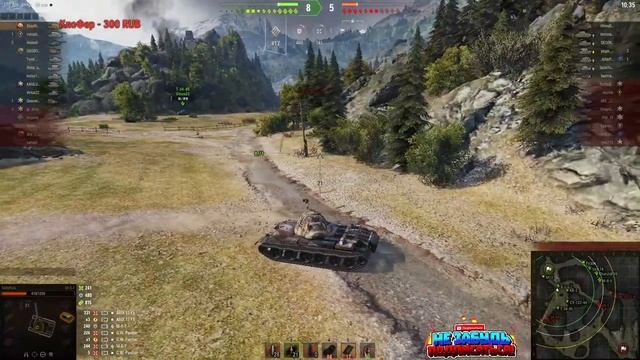 Девушка играет в World of Tanks смотреть онлайн