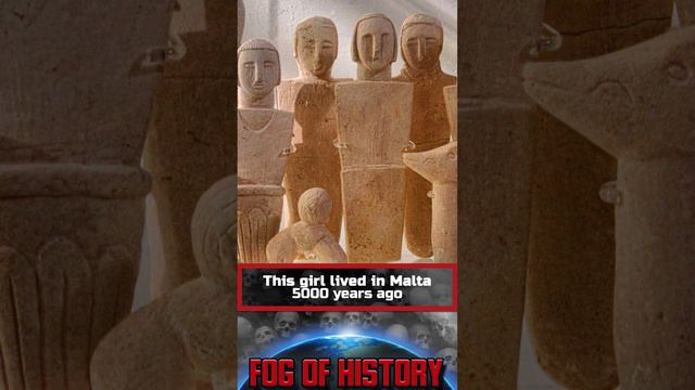 This girl lived in Malta 5000 years ago. | FOG OF HISTORY смотреть онлайн