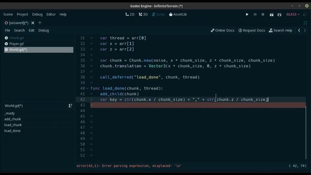 HOW TO GODOT: Infinite procedural terrain generation смотреть онлайн