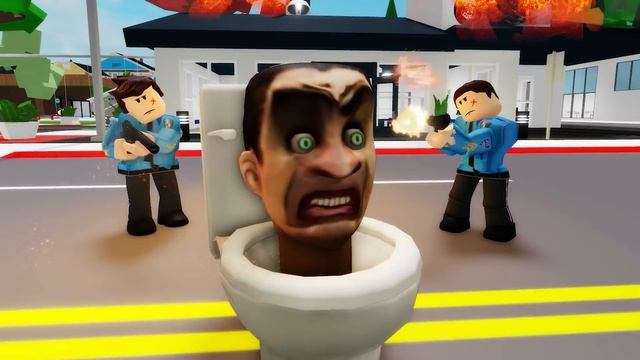 TITAN TV MAN vs SKIBIDI TOILET IN ROBLOX Brookhaven ?RP - Funny Moments (Skibidi toilet 4 ) смотреть онлайн