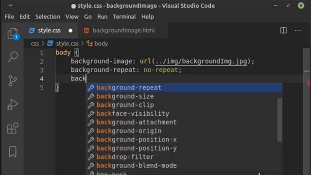 COMO INSERIR IMAGEM DE FUNDO (BACKGROUND) DO JEITO CERTO - HTML & CSS смотреть онлайн