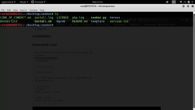 Phishing Attack Tool Seeker Kali linux смотреть онлайн