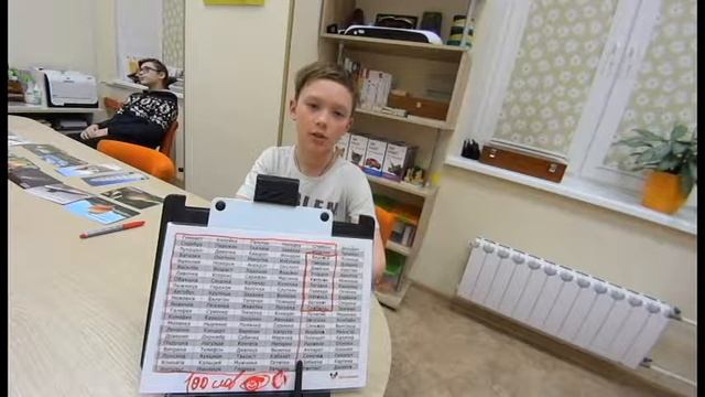 Скоростное запоминание 100 цифр - Бобришов Даня (2) смотреть онлайн