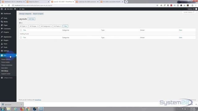 Divi 4 Export And Import A Whole Page Template смотреть онлайн