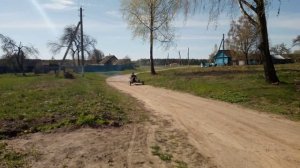Трицикл из бензопилы Урал2