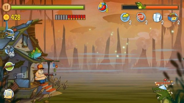 Swamp Attack - Episode 4. Level 1 Gameplay