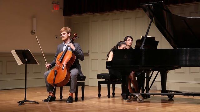 Alexander Ullman and Rui Urayama perform Beethoven Sonata for Piano and Cello Op. 5 No. 2 смотреть онлайн
