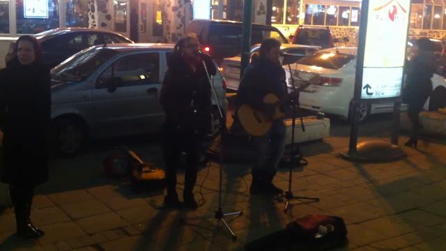 Уличные музыканты в Москве смотреть онлайн